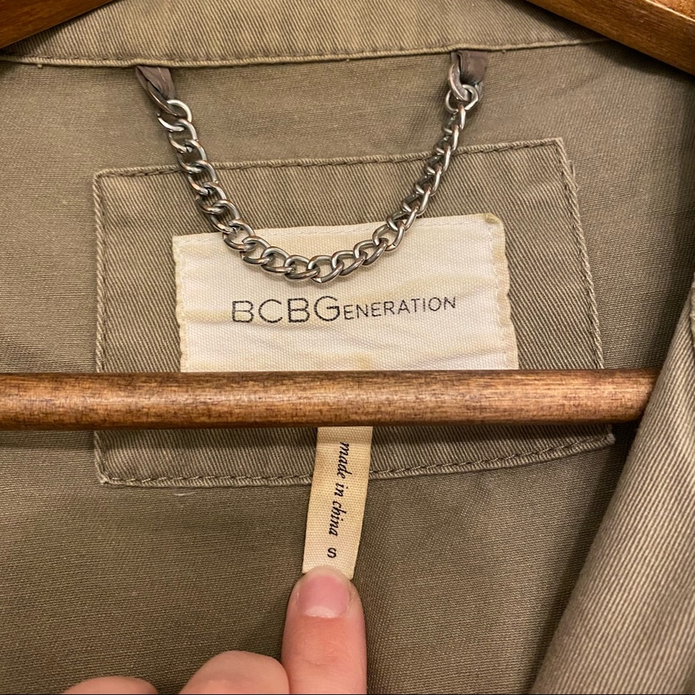 Bcbgeneration Utility Jacket Size Small - image 4